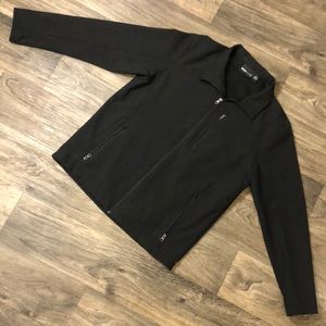 Swiss Tech Men’s zippered jacket - Black - Medium